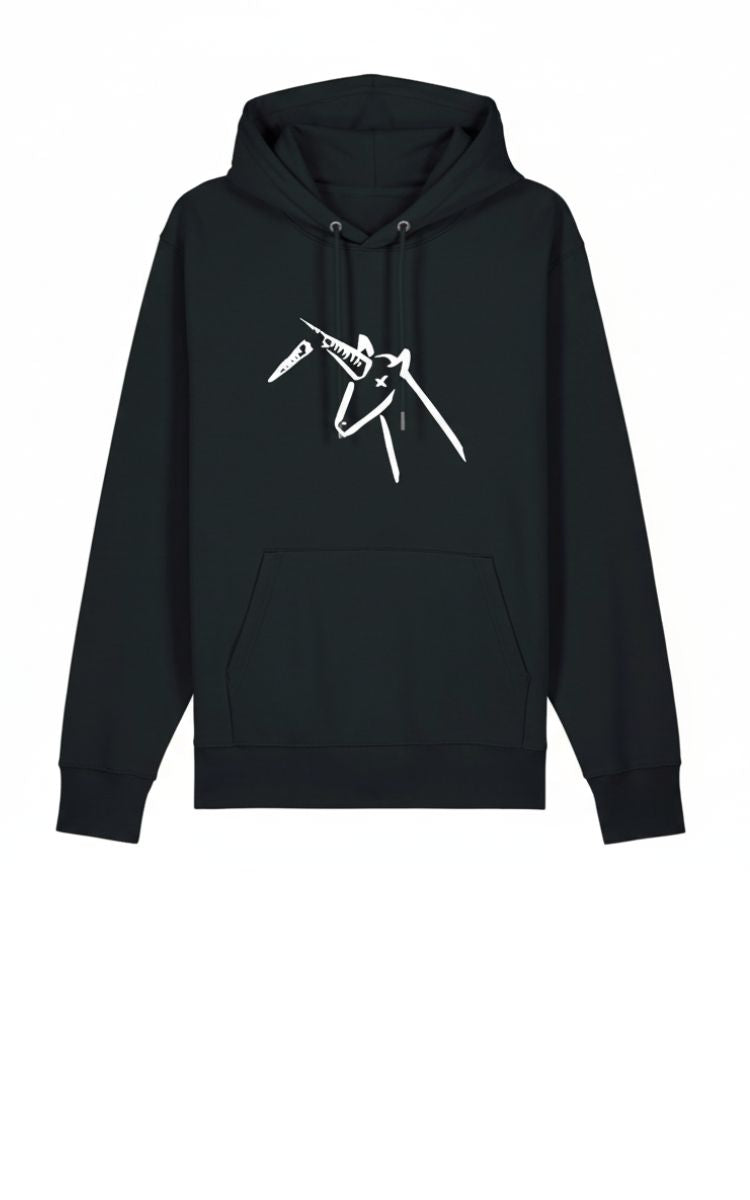 Zlomenej - Černá Unisex Mikina