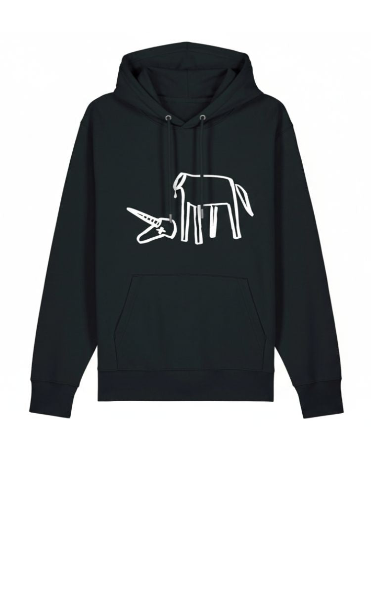 Ztracenej - Černá Unisex Mikina