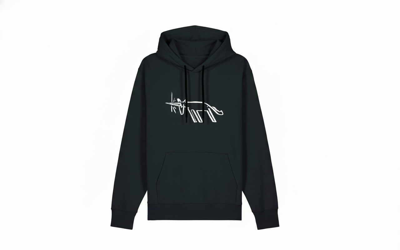 Zaraženej - Černá Unisex Mikina