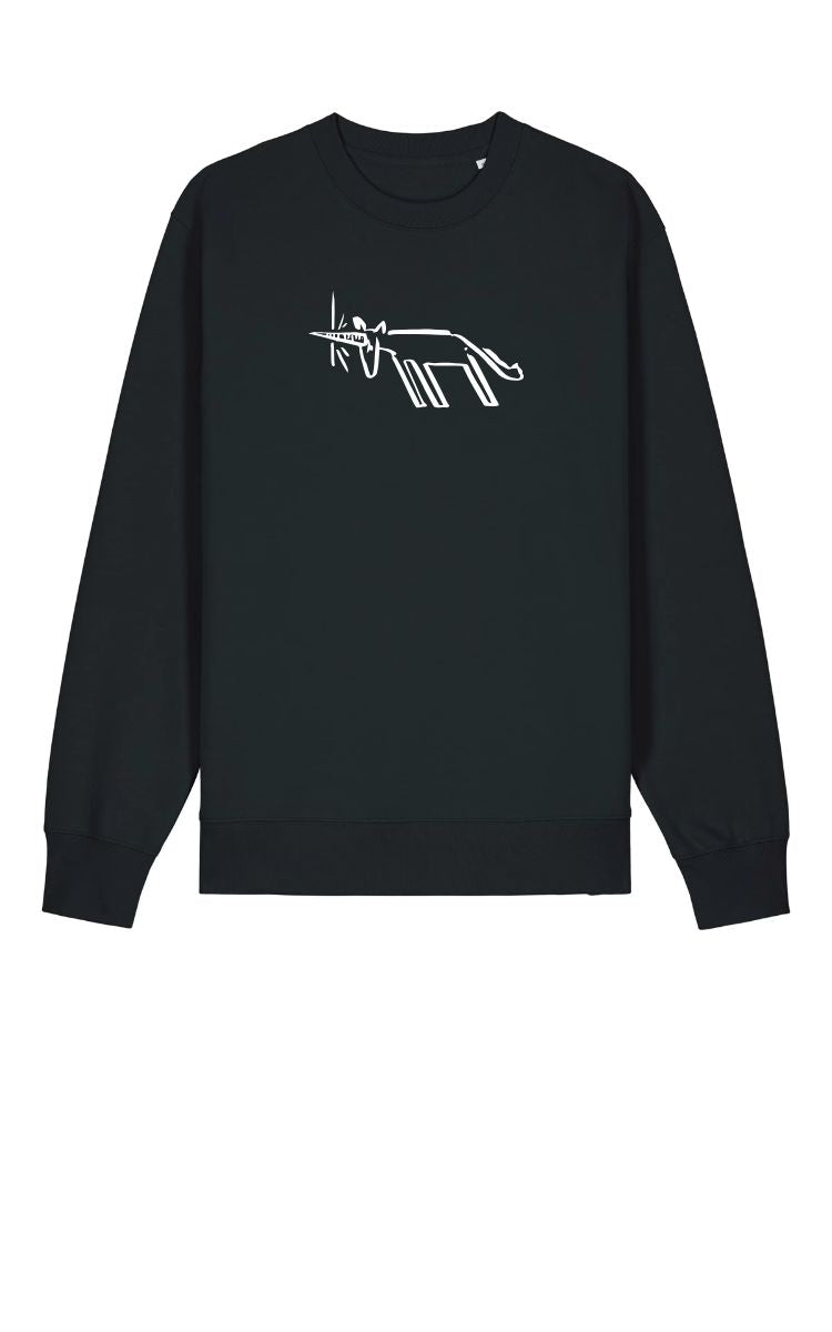 Zaraženej - Černý Unisex Svetr